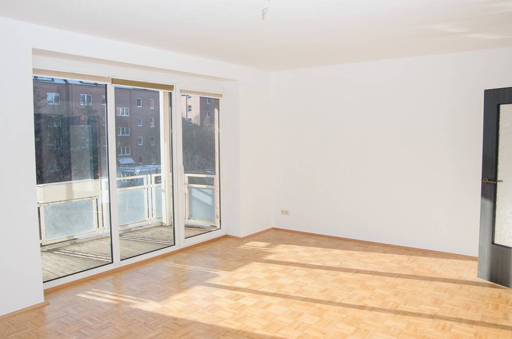 Wohnen und Balkon
