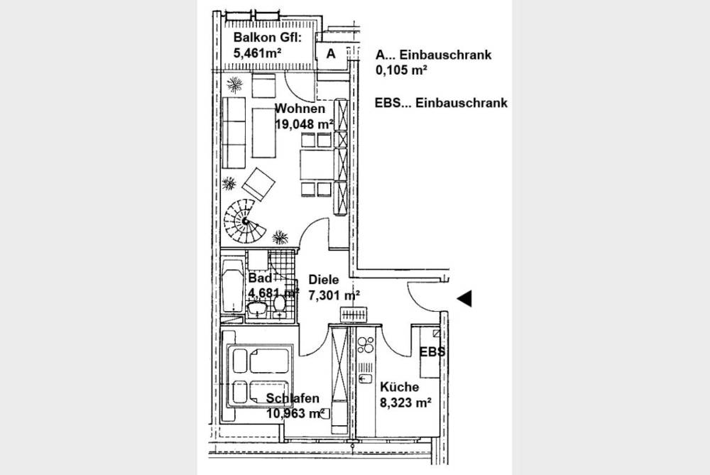 Grundriss Ebene 1