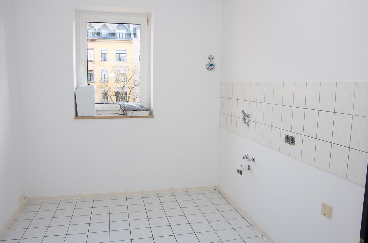Küche mit Fenster